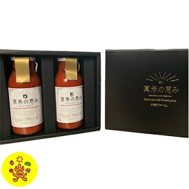 【ふるさと納税】真朱の恵み　～Sweet and rich Tomato juice～　180ml×2本【配送不可地域：離島】【1133139】