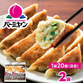 【ふるさと納税】すかいらーく バーミヤン 冷凍生餃子 2袋(目安40個)【配送不可地域：離島】【1511277】