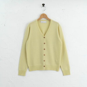 【ふるさと納税】服 Vネック カーディガン 度詰 女性用 S M L LL カシミヤ100% レディース ニット セーター ギフト プレゼント 秋 冬 長袖 最高級 薄手 無地 シンプル ≪白田のカシミヤ≫