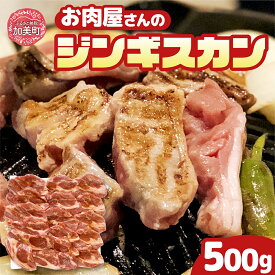 【ふるさと納税】【上質部位使用】生タレ仕込みジンギスカン 500g（250g×2） [関精肉畜産 宮城県 加美町 44581341] ジンギスカン ラム 羊 肉 肩ロース 焼肉 バーベキュー BBQ アウトドア