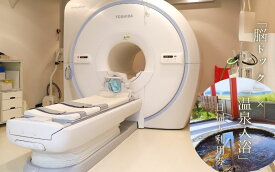 【ふるさと納税】「脳ドック」×「温泉入浴」1名様 利用券 日帰り / 涌谷町国民健康保険病院 わくや天平の湯