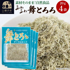 【ふるさと納税】舞とろろ 20g ×4袋 ゆうパケット