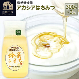 【ふるさと納税】アカシアはちみつボトル 計600g（300g×2本）