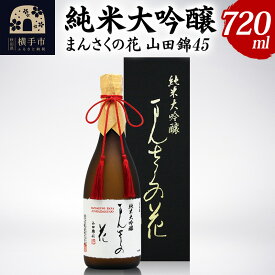 【ふるさと納税】日本酒 純米大吟醸 まんさくの花 山田錦45