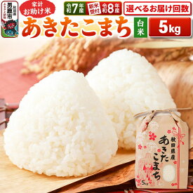 【ふるさと納税】《令和8年産 新米受付》【白米】家計お助け米 あきたこまち 5kg 秋田県 男鹿市 こまちライン【選べるお届け回数】《令和7年産》 [こまちライン あきたこまち ブレンド米 お米 白米 精米 米どころ 秋田 秋田県産 新米 先行受付]