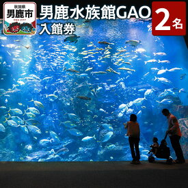 【ふるさと納税】男鹿水族館GAOペア入館券 2名分 秋田県 ガオ 日本海 ペア