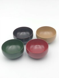【ふるさと納税】川連漆器 3寸小鉢四季セット【(株)阿部健吉商店】[H5-5301]