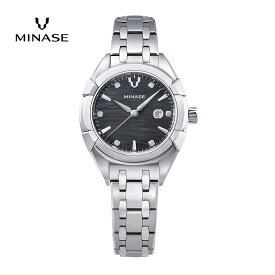 【ふるさと納税】MINASE時計 Uruga31 ブレスレットタイプ（UG02-M01NGY-SSB）【協和精工株式会社】[F11928]