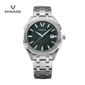 【ふるさと納税】MINASE時計 Uruga42 ブレスレットタイプ（UG03-M01NGR-SSB）【協和精工株式会社】[F11934]