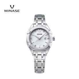 【ふるさと納税】MINASE時計 Uruga31 ブレスレットタイプ（UG02-M01NWH-SSB） MINASE 日本製 時計 腕時計 レディース 高額 人気 ランキング【協和精工株式会社】[F11948]