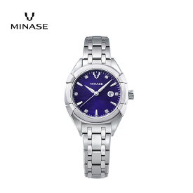 【ふるさと納税】MINASE時計 Uruga31 ブレスレットタイプ（UG02-M01NBL-SSB） MINASE 日本製 時計 腕時計 レディース 高額 人気 ランキング【協和精工株式会社】[F11949]