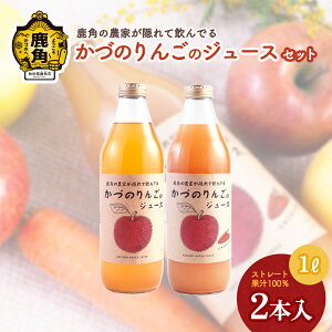 【ふるさと納税】 鹿角の農家が隠れて飲んでる りんごジュース / りんごジュースにんじんミックス リンゴジュース りんご ジュース ドリンク 甘い 常温 保存 新鮮 おいしい ストレート 100%