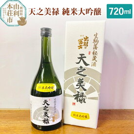 【ふるさと納税】佐藤酒造店 日本酒 天之美禄 純米大吟醸 720ml