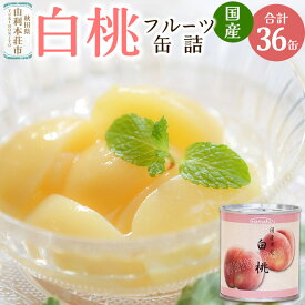 【ふるさと納税】Sanuki フルーツ缶詰 白桃 36缶セット 国産果実 非常食 保存食 業務用