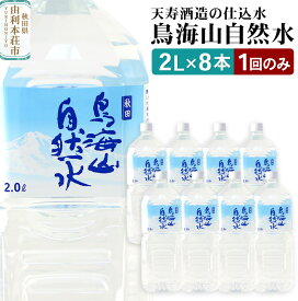 【ふるさと納税】鳥海山自然水2L 8本