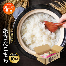 【ふるさと納税】令和7年産 あきたこまち 10kg 新米 白米 精米 直送 米 お米 こめ おこめ コメ コスパ ブランド米 産地直送 贈り物 プレゼント おいしい お米 秋田こまち 秋田県潟上市 【鎌仁商店】