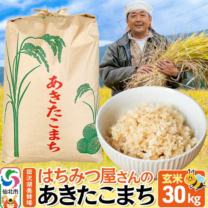 楽天市場】【ふるさと納税】【玄米】令和7年産 秋田県産 あきたこまち 
