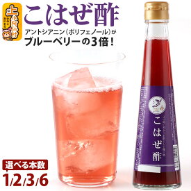 【ふるさと納税】こはぜ酢 200ml（上小阿仁村産こはぜ使用）【選べる本数】果実酢 フルーツ お酢