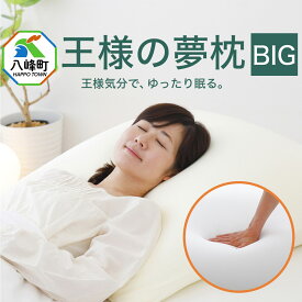 【ふるさと納税】王様の夢枕 BIG [枕 まくら 大きいサイズ 男性 消臭 王様の夢枕 超極小ビーズ]