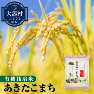 【ふるさと納税】【精米】大潟村産あきたこまち有機栽培米5kg 【令和7年産】【配送不可地域:離島・沖縄県】【1353113】