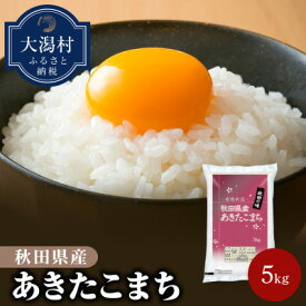 【ふるさと納税】秋田県産あきたこまち5kg【令和7年産】【配送不可地域：離島・沖縄県】【1381409】