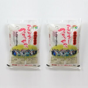 【ふるさと納税】【令和元年産】秋田県特別栽培米ミルキープリンセス白米10kg【1054681】