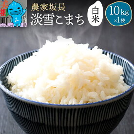 【ふるさと納税】【楽天限定】【白米】淡雪こまち 10kg 精米 令和7年産 秋田県産