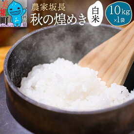 【ふるさと納税】【楽天限定】秋の煌めき 令和5年産 白米 10kg