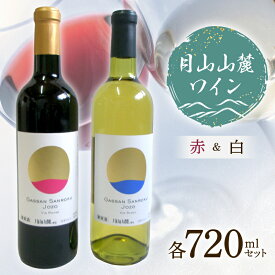 【ふるさと納税】 月山山麓ワイン 赤・白 各720mlセット F2Y-4223
