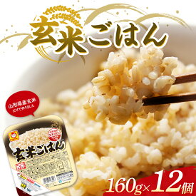 【ふるさと納税】 山形県産 玄米 マルちゃん 玄米ごはん 酸味料不使用 F2Y-3811var
