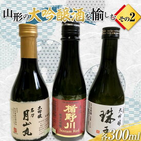【ふるさと納税】 山形の大吟醸酒を愉しむ その2 F2Y-4512