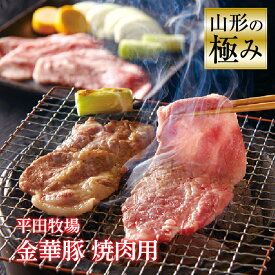 【ふるさと納税】山形の極み 平田牧場 金華豚 焼肉用 F2Y-0307