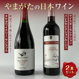 【ふるさと納税】 やまがたの日本ワイン 5星と4星ワイナリーの赤 辛口 お酒 赤ワイン フルボディ ワイナリー 山形県産 F2Y-3204