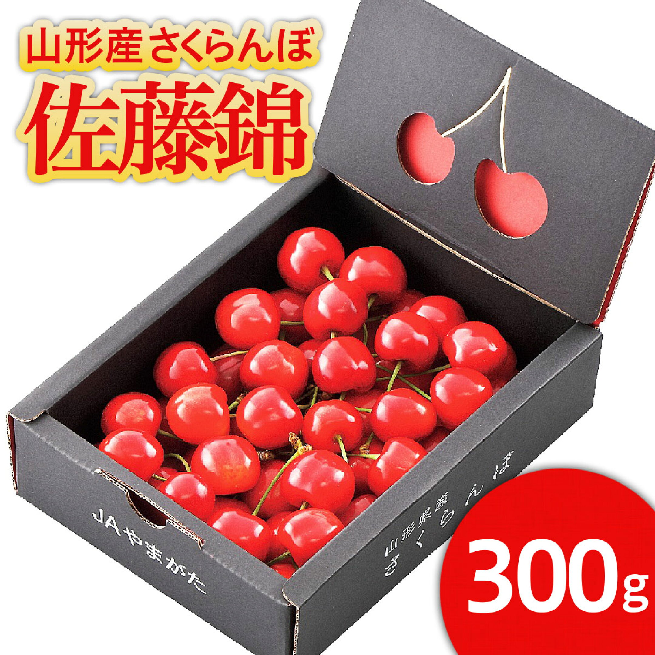 【ふるさと納税】★温室栽培★山形市産 さくらんぼ 「佐藤錦」 L以上 300gバラ詰め 【令和7年産先行予約】FU21-067