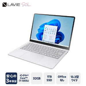 yӂ邳Ɣ[ŁzyVizp\R LAVIE Direct SOL Ce Core i7-1355U vZbT[ 2024N11f 13.3C` Windows11 32GB  1TB SSD m[gp\R m[g PC V R` đs 