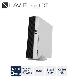 【ふるさと納税】【新品】デスクトップ LAVIE Direct DT　2025年01月発売モデル インテル&#174; Core&#153 i5-14500 プロセッサー Windows11 16GB メモリ 512GB SSD デスクトップパソコン デスクトップ PC 新生活 山形県 米沢市 送料無料