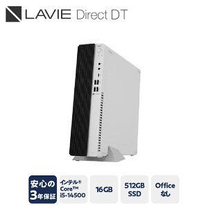 yӂ邳Ɣ[ŁzyVizfXNgbv LAVIE Direct DT@2025N01f Ce Core&#153 i5-14500 vZbT[ Windows11 16GB  512GB SSD fXNgbvp\R fXNgbv PC V R`
