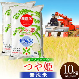 【ふるさと納税】令和7年産【新米】 特別栽培米 つや姫【乾式無洗米】10kg（5kg×2袋）2025年産