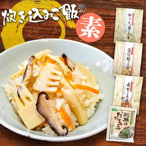 【ふるさと納税】炊き込みご飯の素セット