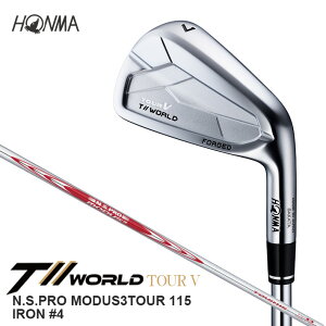 yӂ邳Ɣ[Łz{ԃSt T//WORLD TOUR V N.S.PRO MODUS3TOUR 115 IRON #4 1{ StNu ACA T//WORLD cA[[h