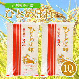 【ふるさと納税】ひとめぼれ 5kg×2袋 計10kg 令和5年産米 山形県庄内産 ご希望の時期頃にお届け 東北 山形県 酒田市 庄内地方 米 精米 白米 お米 ごはん ご飯 庄内米