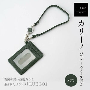 【ふるさと納税】 Carino カリーノ パスケース リール付き ロデン LUEGO ルエゴ F3S-2300