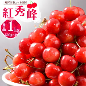 【ふるさと納税】 《先行予約》 令和8年産 山形の さくらんぼ 選べる！ 500g / 1kg 「 紅秀峰 」 秀品 2L以上 山形県 2026年産 【2026年6月中旬頃〜7月上旬頃発送予定】 ※配送不可 沖縄・離島フルーツ 果物 くだもの サクランボ 農協 東北 山形 寒河江 JAさがえ西村山
