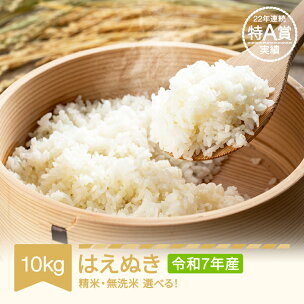 米 10kg 5kg×2 はえぬき 精米 無洗米 選べる...
