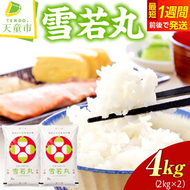 【ふるさと納税】＼スピード発送／ 雪若丸 選べる 単品 or 定期便 令和8年産 新米 1回 4kg / 5kg / 10kg 12回定期便 毎月 5キロ / 10キロ 先行予約 米 小分け 便利 お米 精米 ごはん 白米 お試し 高評価 人気 おすすめ 大容量 お取り寄せ 産地直送 送料無料 山形県 天童市
