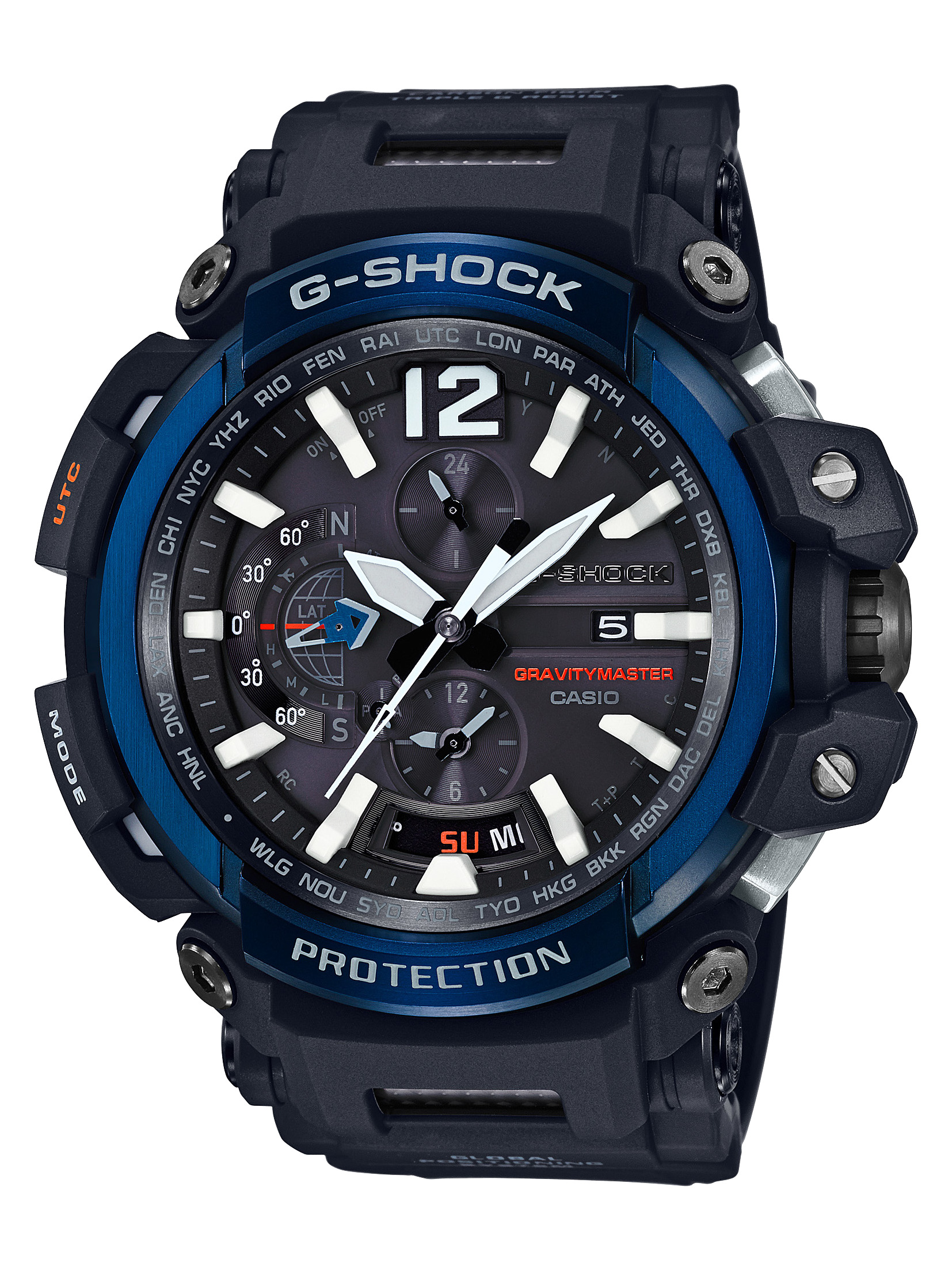 ふるさと納税 CASIO腕時計 限定品 人気ブランド G-SHOCK GPW-2000-1A2JF C-0103