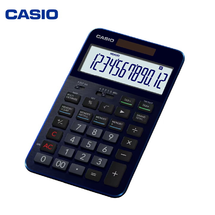 楽天市場】【ふるさと納税】 カシオ 電卓 S100X-BU ネイビー 