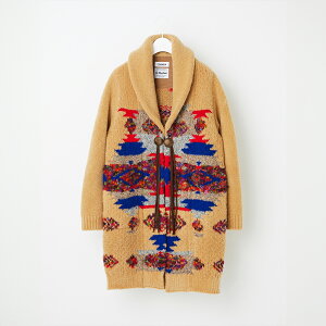 yӂ邳Ɣ[ŁzyCOOHEMzĕx@ NATIVE JACQUARD COAT BEIGE x[W  m jZbNX Y fB[X uh ʌ R` RӒ  yt-chncb Eւ̔zs