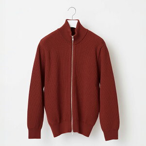 yӂ邳Ɣ[ŁzᏇyYonetomizEX FINE WOOL RIB KNIT BLOUSON RED  bh hCo[YjbgEu]  m jZbNX Y fB[X uh R` RӒ  yt-ebxx