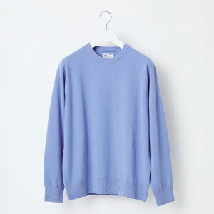 yӂ邳Ɣ[ŁzᏇyYonetomizYonetomi×Spiber NEW BASIC KNIT PULLOVER BLUE u[  j[x[VbNjbg  m jZbNX Y fB[X uh R` RӒ  yt-n